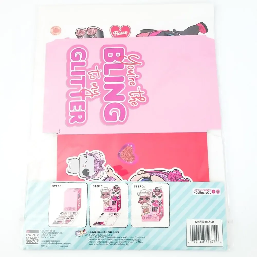 New LOL Create Your Own Valentine Mailbox Kit Perfect for Classroom Parties
